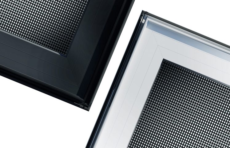 มุ้งลวดนิรภัย สีดำและสีขาวคุณภาพสูง